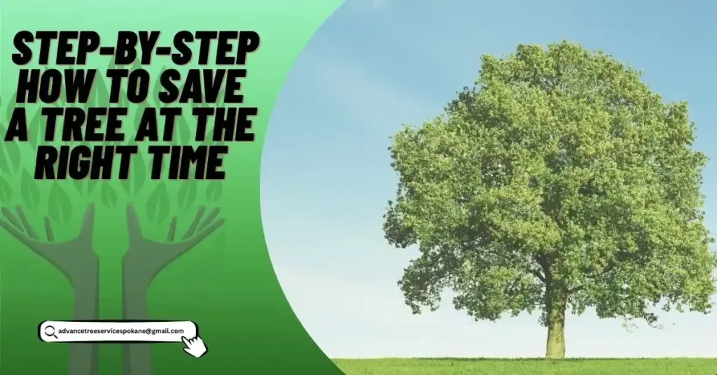 Step-by-Step: How to Save a Tree at the Right Time