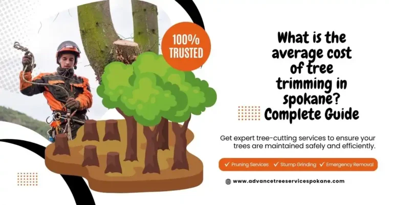 What is the average cost of tree trimming in Spokane?